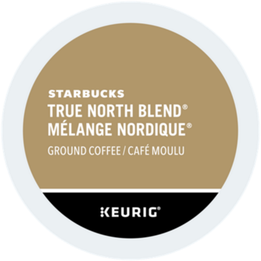 Starbucks True North Light Roast Coffee K-CUP® PODs – 24 Pack