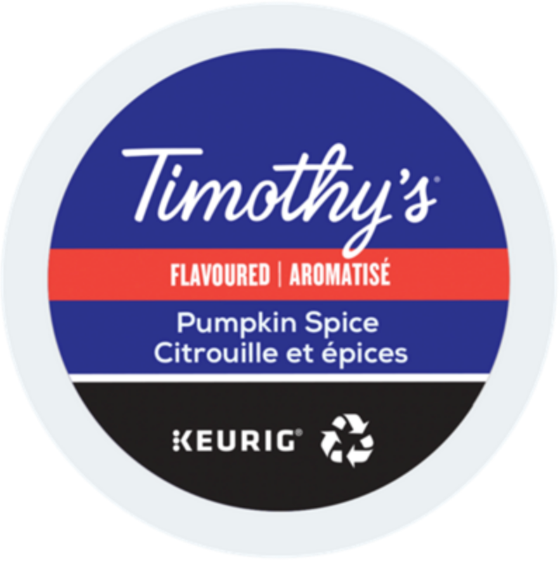 Pumpkin Spice Medium Roast Coffee K CUP PODs 24 Pack Pure Stream