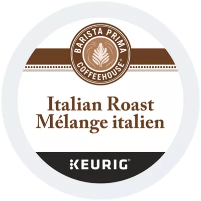 Barista Prima Italian Roast Coffee K-CUP® PODs – 24 Pack