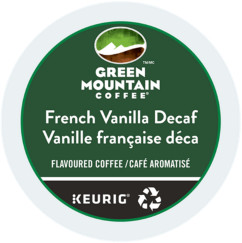 GMCR Decaf French Vanilla Light Roast Coffee K-CUP® PODs – 24 Pack
