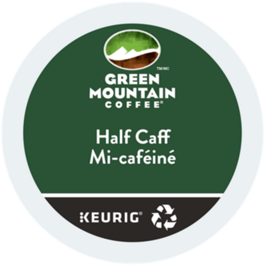 GMCR Half Caff Medium Roast Coffee K-CUP® PODs – 24 Pack