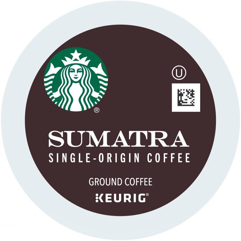 Starbucks Sumatra Dark Roast Coffee K-CUP® PODs – 24 Pack
