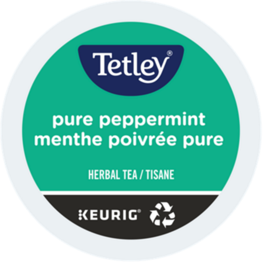 Tetley Peppermint Tea K-CUP® PODs – 24 Pack