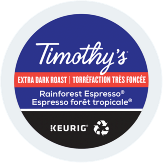 Rainforest Espresso K-Cup® PODs – 24 Pack