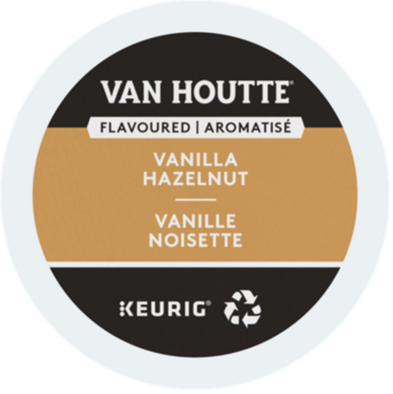 VH Vanilla Hazelnut Light Roast Flavoured Coffee K-CUP® PODs – 24 Pack